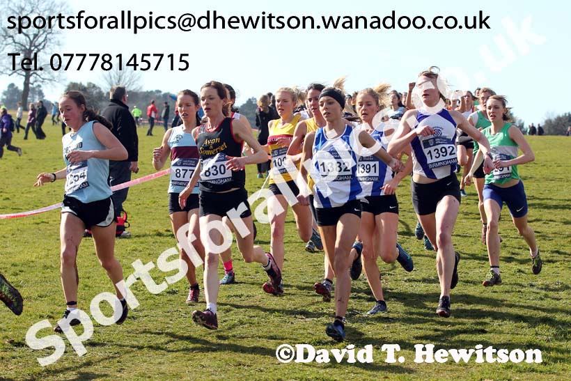 Senior Womens Inter Counties Championships,  Cofton Park, Birmingham. Photo: David T. Hewitson/Sports for All Pics